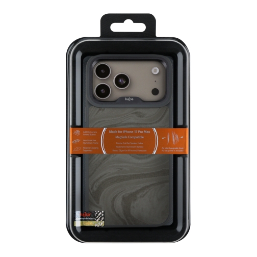 Купить Чехол Kajsa Glamorous Collection Fluid Art with MagSafe для iPhone 17 Pro Max, 3
