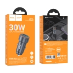 Купить Авто Зарядное Устройство Hoco Z57A 1USB/1USB-C PD30W/QC3.0 Мятая упаковка