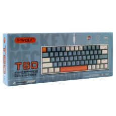 Купить Клавиатура Игровая TWolf T60 Blue Switch Мятая упаковка