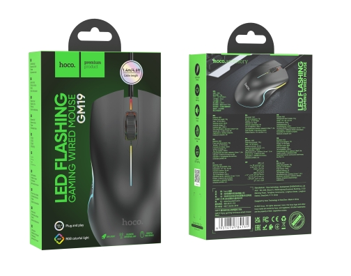 Купить USB Мышь Hoco GM19 Мятая упаковка