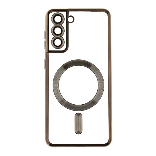 Купити Чохол TPU Metallic Full Camera with Magsafe для Samsung Galaxy S21 5G (G991)