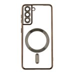 Купити Чохол TPU Metallic Full Camera with Magsafe для Samsung Galaxy S21 5G (G991)