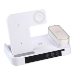 Купити Бездротовий Зарядний Пристрій JJT-S37 5in1+Lamp/Alarm Clock 30W S version, 2