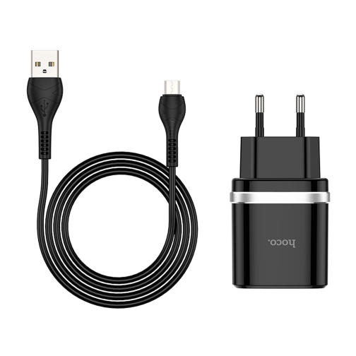 Купити Мережевий Зарядний Пристрій Hoco C12Q QC 3.0 18W Micro, 5