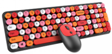 Купити Бездротова Клавіатура і Миша TWolf TF350 Colorful Образец