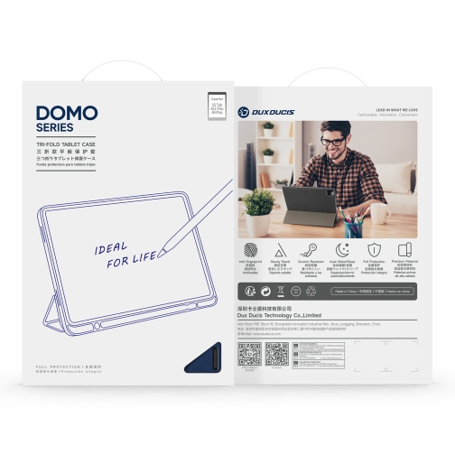 Купить Чехол Dux Ducis Domo для Samsung Tab A11 Plus/A9 Plus 11", 2