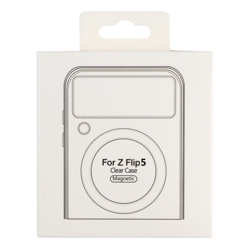 Купити Чохол TPU Clear Case with MagSafe для Samsung Flip 5 (F731)