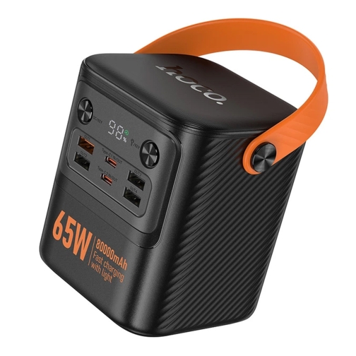 Купить Power Bank Hoco J152 Pro Tough PD65W+light 80000mAh, 3