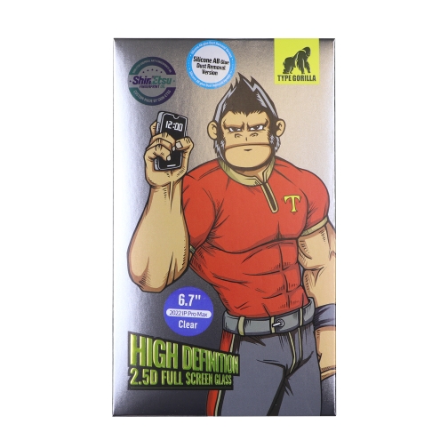Купить Защитное Стекло Type Gorilla 0.26 мм 2.5D HD NPT1 для iPhone 14 Pro Max Мятая упаковка