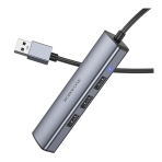 Купити Хаб USB Borofone DH12 4-в-1 USB to USB3.0*4(L=1.2M), 3