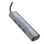 Купити Хаб USB Borofone DH12 4-в-1 USB to USB3.0*4(L=1.2M), 5