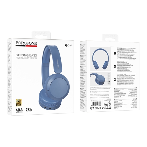 Купить Блютуз Стерео Гарнитура Borofone BO37, 3