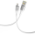 Купити Кабель USB Ridea RC-US42 UltraStrong Lightning 12W 1.2m Бiлий