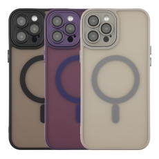 Купити Чохол TPU+PC Magnetic Matte Camera Lens with Magsafe для iPhone 12 Pro Max