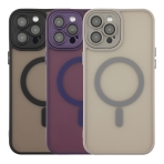Купить Чехол TPU+PC Magnetic Matte Camera Lens with Magsafe для iPhone 12 Pro Max