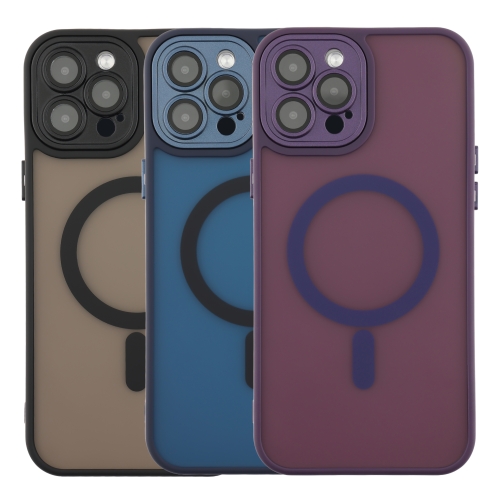 Купить Чехол TPU+PC Magnetic Matte Camera Lens with Magsafe для iPhone 12 Pro