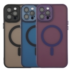 Купить Чехол TPU+PC Magnetic Matte Camera Lens with Magsafe для iPhone 12 Pro