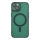 Купить Чехол TPU+PC Magnetic Matte Camera Lens with Magsafe для iPhone 13 Dark Green