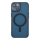 Купить Чехол TPU+PC Magnetic Matte Camera Lens with Magsafe для iPhone 13 Dark Blue