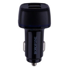Купити Автомобільний Зарядний Пристрій Borofone BZ14 Lightning 2USB2.4A М'ята упаковка