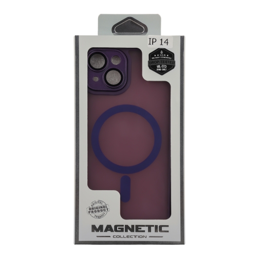 Купить Чехол TPU+PC Magnetic Matte Camera Lens with Magsafe для iPhone 14, 8