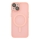 Купить Чехол TPU+PC Magnetic Matte Camera Lens with Magsafe для iPhone 14 Pink