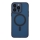 Купить Чехол TPU+PC Magnetic Matte Camera Lens with Magsafe для iPhone 14 Pro Dark Blue
