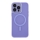 Купить Чехол TPU+PC Magnetic Matte Camera Lens with Magsafe для iPhone 14 Pro Max Purple