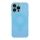 Купить Чехол TPU+PC Magnetic Matte Camera Lens with Magsafe для iPhone 14 Pro Max Blue