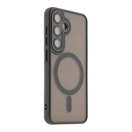 Купить Чехол TPU+PC Magnetic Matte Camera Lens with Magsafe для Samsung Galaxy S25 5G (S931), 13