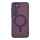 Купить Чехол TPU+PC Magnetic Matte Camera Lens with Magsafe для Samsung Galaxy S23+ 5G (S916) Dark Purple