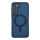 Купить Чехол TPU+PC Magnetic Matte Camera Lens with Magsafe для Samsung Galaxy S23+ 5G (S916) Dark Blue