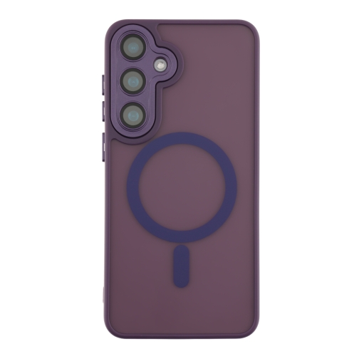 Купити Чохол TPU+PC Magnetic Matte Camera Lens with Magsafe для Samsung Galaxy S25+ 5G (S936), 12