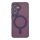Купить Чехол TPU+PC Magnetic Matte Camera Lens with Magsafe для Samsung Galaxy S25 5G (S931) Dark Purple