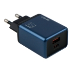 Купити Мережевий Зарядний Пристрій LDNIO Q12 1USB/1USB-C GAN 45W+Type-C to Type-C, 3