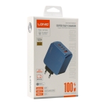 Купити Мережевий Зарядний Пристрій LDNIO Q8 1USB/3USB-C/IP GAN 100W+Type-C to Type-C, 2