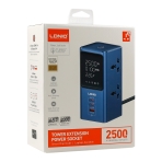 Купити Мережевий Зарядний Пристрій LDNIO SC2 2-Sockets/1USB/2USB-C GAN 45W Led Display