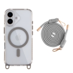 Купити Чохол TPU+PC LanyardCase with MagSafe для iPhone 17 Air, 4