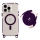 Купити Чохол TPU+PC LanyardCase with MagSafe для iPhone 17 Pro Dark Purle