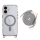 Купити Чохол TPU+PC LanyardCase with MagSafe для iPhone 17 Air Titanium grey