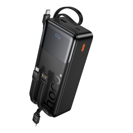 Купити Універсальна Мобільна Батарея Power Bank Hoco J156B Founder 22.5W+PD20W fully compatible power bank with four cables 30000mAh