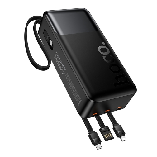 Купити Універсальна Мобільна Батарея Power Bank Hoco J156B Founder 22.5W+PD20W fully compatible power bank with four cables 30000mAh, 4