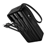 Купити Універсальна Мобільна Батарея Power Bank Hoco J156B Founder 22.5W+PD20W fully compatible power bank with four cables 30000mAh, 7