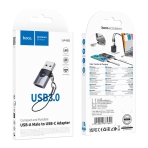 Купити Перехідник Hoco UA46B USB Male to Type-C female USB3.0, 2