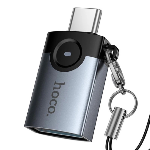 Купити Перехідник Hoco UA46C Type-C male to USB female USB3.0, 4