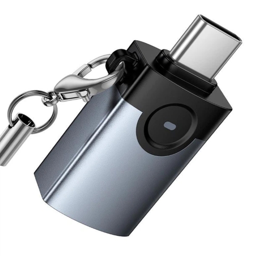 Купити Перехідник Hoco UA46C Type-C male to USB female USB3.0, 5