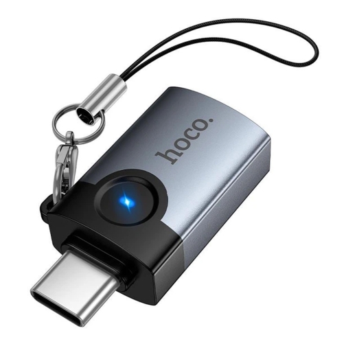 Купити Перехідник Hoco UA46C Type-C male to USB female USB3.0, 6