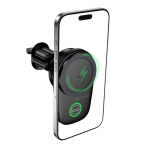 Купити Автотримач Hoco HW36 Electric Rotating 4.5-7.0 inch Magnetic Ring Wireless 15W, 3