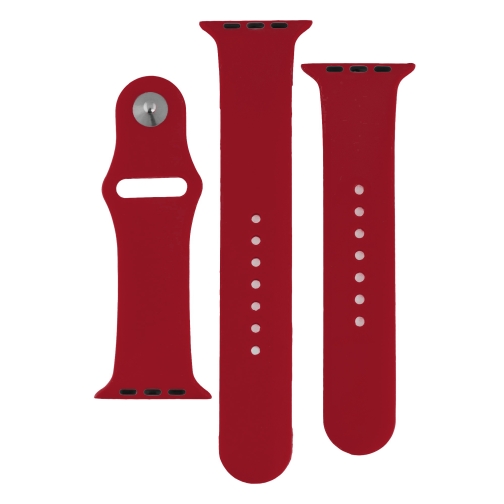 Купить Ремешок для Apple Watch Band Silicone Two-Piece 42/44/45/49 mm Мятая упаковка