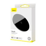 Купить Беспроводное Зарядное Устройство Baseus Wireless Charger 15W (Upgraded Edition)  WXJK-B, 2